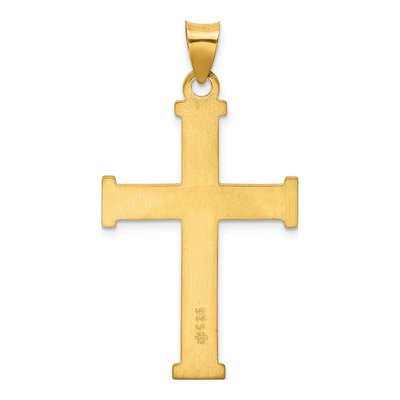 Gold-Plated Sterling Silver Cross Pendant – view 5