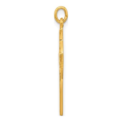Gold-Plated Sterling Silver Cross Pendant – view 3