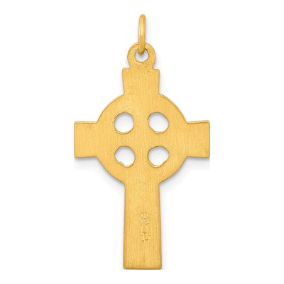 Gold-Plated Sterling Silver Cross Pendant – view 5