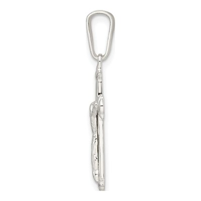 Sterling Silver Crucifix Pendant – view 3