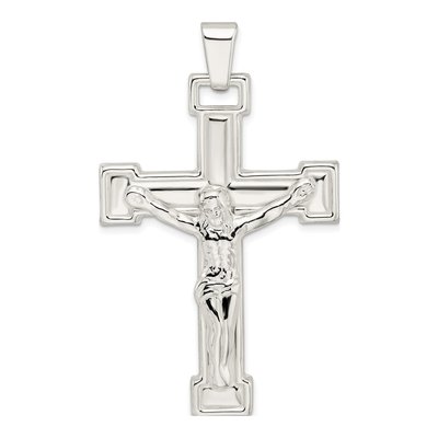Sterling Silver Crucifix Pendant