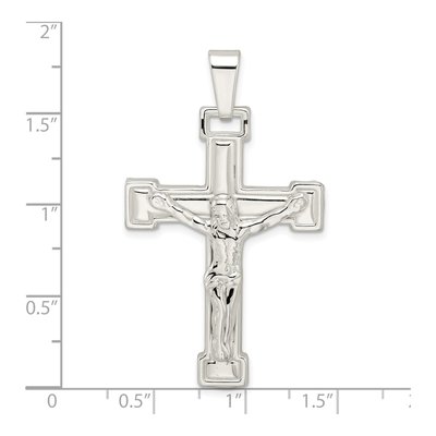 Sterling Silver Crucifix Pendant – view 4