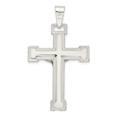 Sterling Silver Crucifix Pendant – view 5