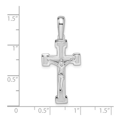 Sterling Silver Crucifix Pendant – view 4