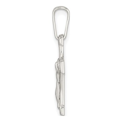 Sterling Silver Crucifix Pendant – view 3