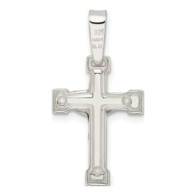 Sterling Silver Crucifix Pendant – view 4