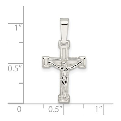 Sterling Silver Crucifix Pendant – view 5