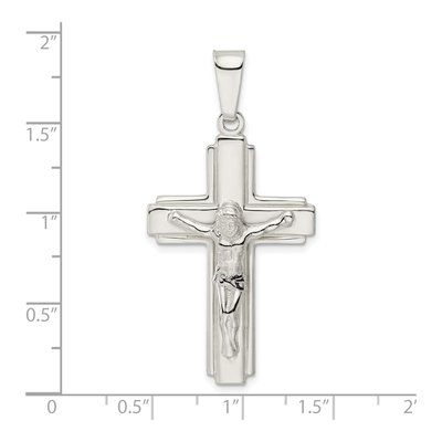 Sterling Silver Crucifix Pendant – view 4