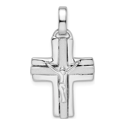 Sterling Silver Crucifix Pendant