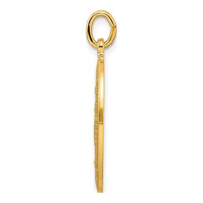 Gold-Plated Sterling Silver Miraculous Medal Pendant – view 3