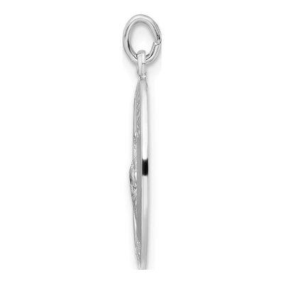 Sterling Silver Saint Jude Pendant – view 3