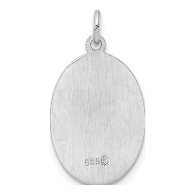 Sterling Silver Saint Jude Pendant – view 5