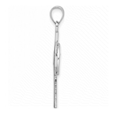 Sterling Silver St Michael Cross Pendant – view 3