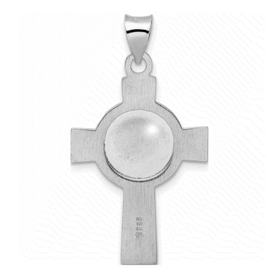 Sterling Silver St Michael Cross Pendant – view 5