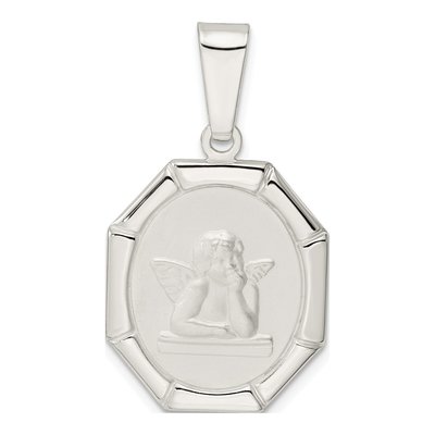 Sterling Silver Raphael Angel Pendant