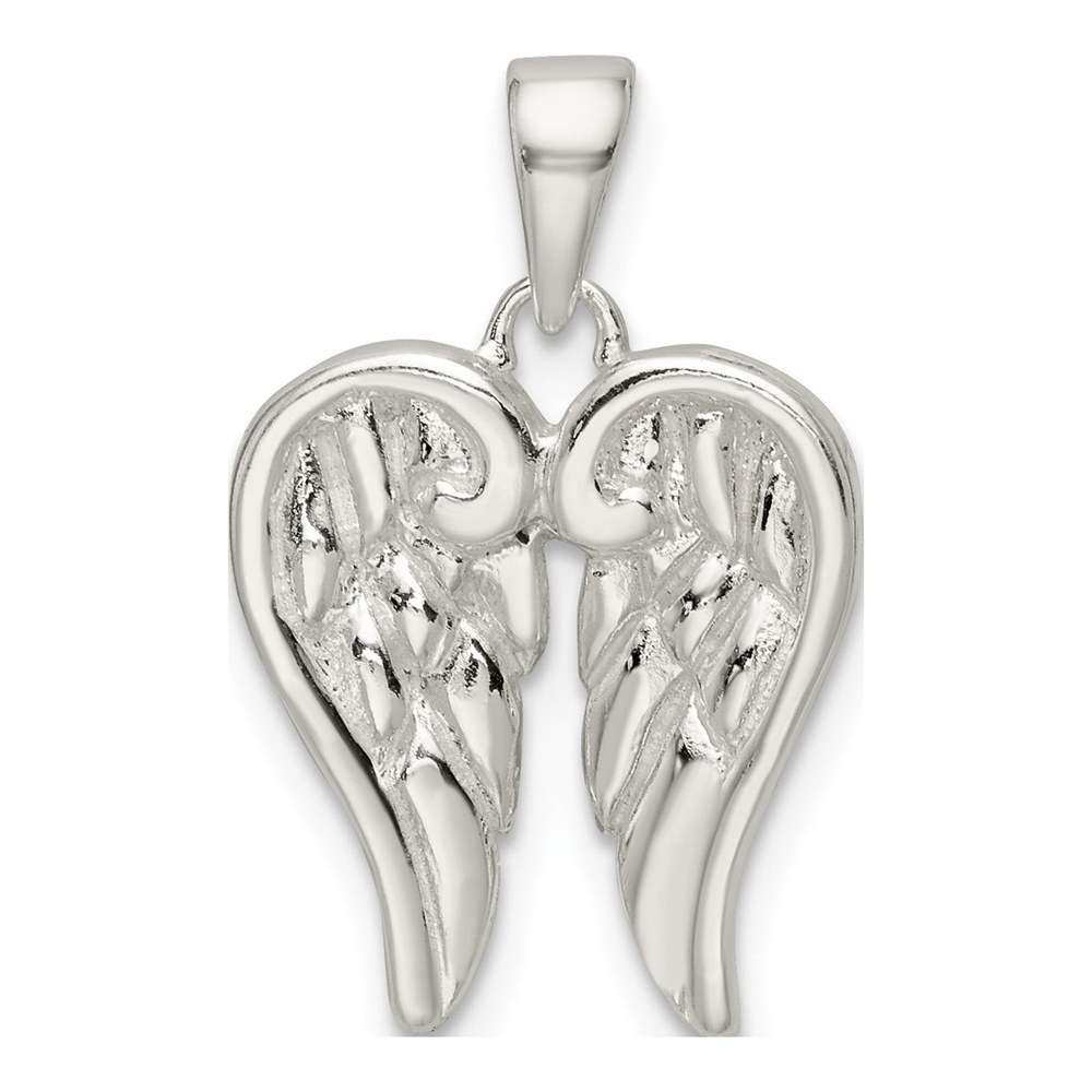 Sterling Silver Angel Wings Pendant