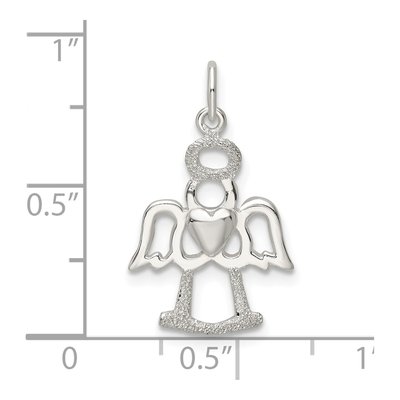 Sterling Silver Angel Pendant – view 4