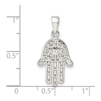 Sterling Silver Chamseh Pendant – view 4