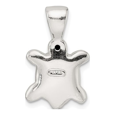 Sterling Silver Turtle Pendant – view 5