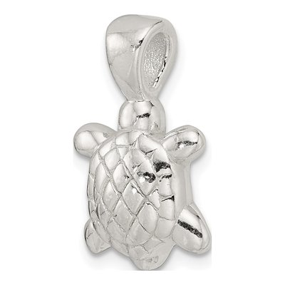 Sterling Silver Turtle Pendant – view 6