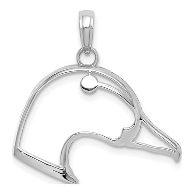 Sterling Silver Duck Head Charm