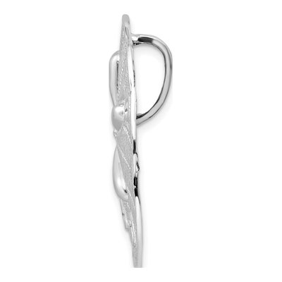 Sterling Silver Sand Dollar Slide Pendant – view 3