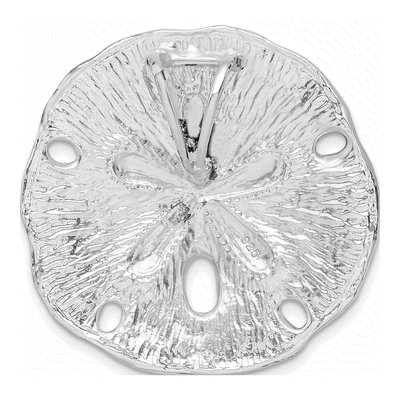Sterling Silver Sand Dollar Slide Pendant – view 5