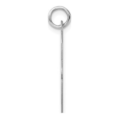 Sterling Silver Large Script Letter G Charm – view 3
