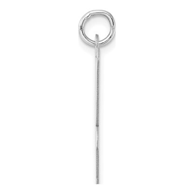 Sterling Silver Script Letter K Charm – view 3