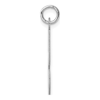 Sterling Silver Script Letter S Charm – view 3