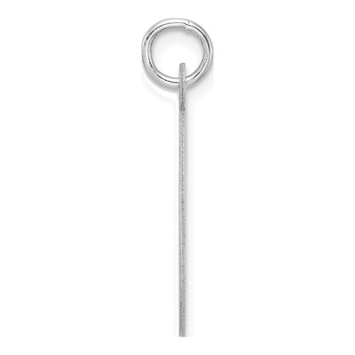 Sterling Silver Letter C Charm – view 3