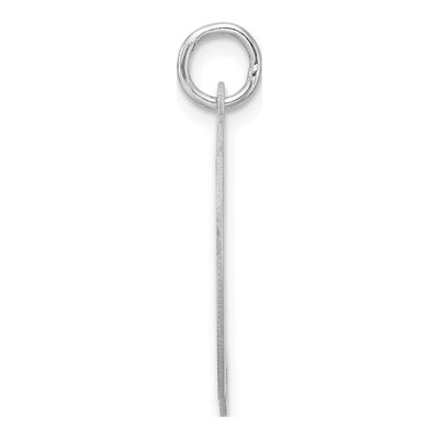Sterling Silver Letter D Charm – view 3