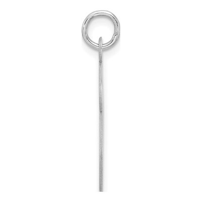 Sterling Silver Script Letter E Charm – view 3