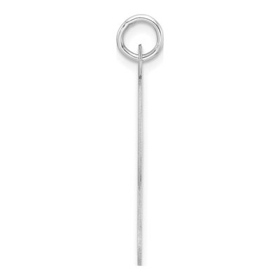 Sterling Silver Script Letter L Charm – view 3