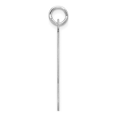 Sterling Silver Script Letter P Charm – view 3