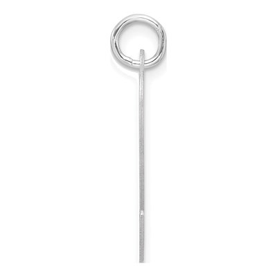 Sterling Silver Letter Q Charm – view 3