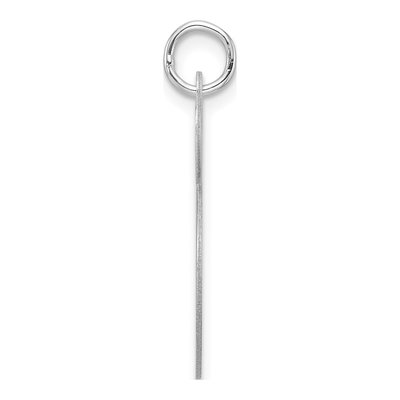 Sterling Silver Script Letter S Charm – view 3
