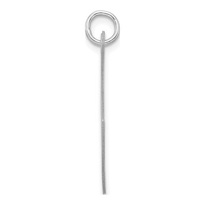 Sterling Silver Script Letter X Charm – view 3