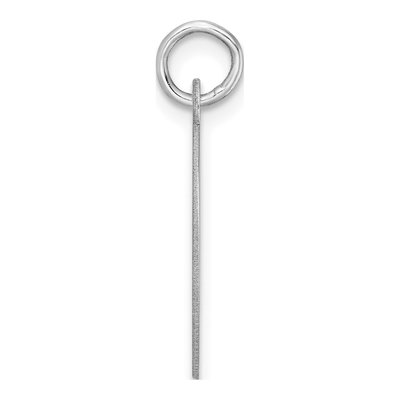 Sterling Silver Block Letter C Charm – view 3