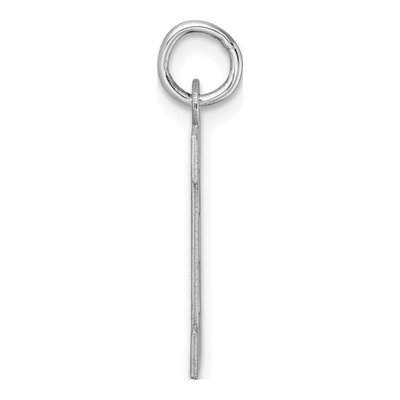Sterling Silver Letter H Charm – view 3