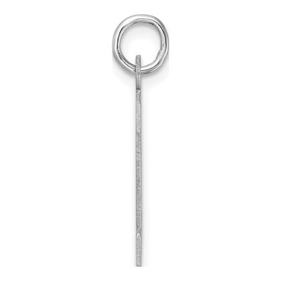 Sterling Silver Letter L Charm – view 3