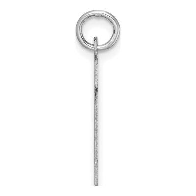Sterling Silver Block Letter M Charm – view 3