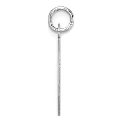 Sterling Silver Letter O Charm – view 3