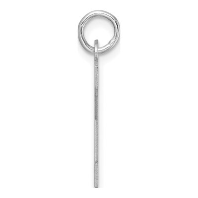 Sterling Silver Letter X Charm – view 3