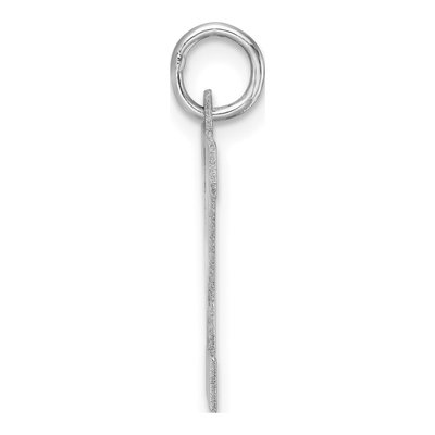 Sterling Silver Letter Y Pendant – view 3