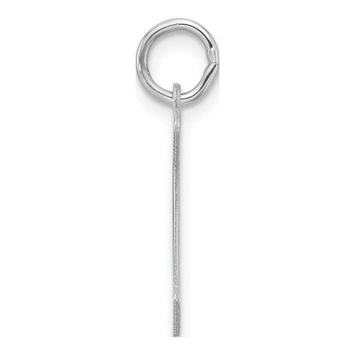 Sterling Silver Letter C Charm – view 3