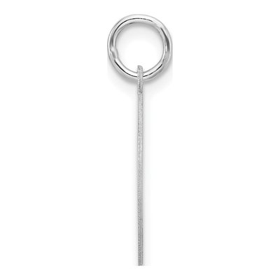 Sterling Silver Letter D Charm – view 3