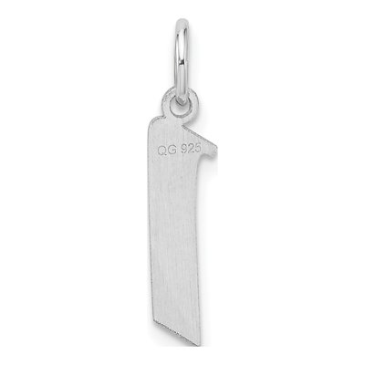 Sterling Silver Initial I Charm – view 4