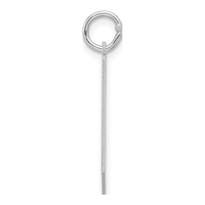 Sterling Silver Letter J Charm – view 3