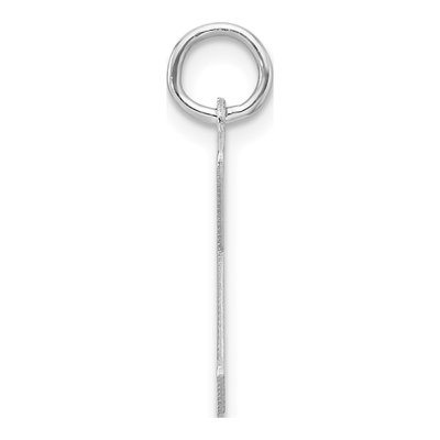 Sterling Silver Letter K Charm – view 3
